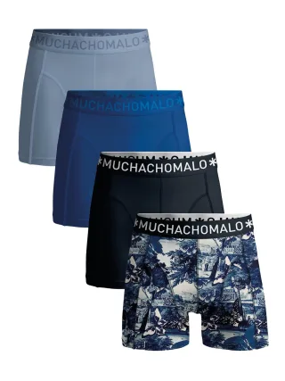 Muchachomalo Herren Boxer Shorts - 4er Pack - Herren Unterwäsche