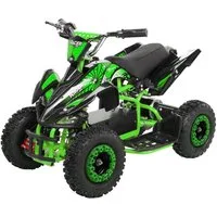 Actionbikes Motors Elektro-Kinderquad Kinder Elektroquad Racer 1000 W 36 V Mini Quad, Belastbarkeit 45 kg, (1-tlg), bis 50 kg - Scheibenbremsen - Safety Touch System Fußschalter