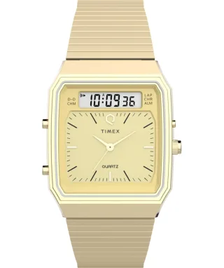 Timex Q Timex Reissue Herren Gold Uhr TW2Y06000