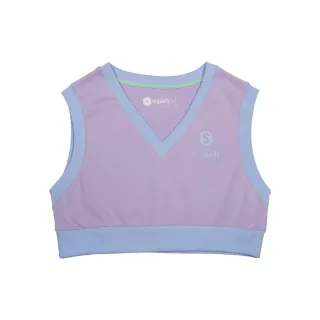 Be Happy RSC-S2101 Ärmelloses Damen-Top mit V-Ausschnitt
