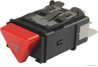 HERTH&BUSS Warnblinkschalter schwarz - 70579912