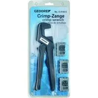 Crimp-Zangen-Set ELECTRONIC (S 8140 E), 4-teilig, Crimpzange schwarz, für spezifische Anforderungen in der Elektroinstallation