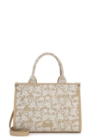 TAMARIS BAGS - Shopper TAS Katima ecru-flower 326