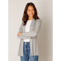 Base Level Strickjacke Yayla In elastischem Feinstrick