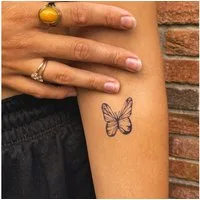 Inkster Schmuck-Tattoo Hochwertige temporäre Tattoos, Vegane & EU-Kosmetikzertifizierte Farbe