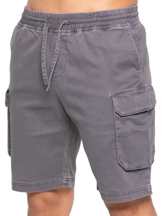 Enzo | Herren Cargo Shorts - Grau
