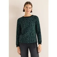 CECIL Sweatshirt mit Tunnelzug am Saum