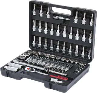 KS Tools 3/8" CHROMEplus Steckschlüssel-Satz, 61-tlg - 918.0661
