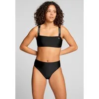 PUMA Highwaist-Bikini-Hose PUMA SWIM WOMEN HIGH WAIST BRIEFS mit hohem Beinausschnitt, elastisch