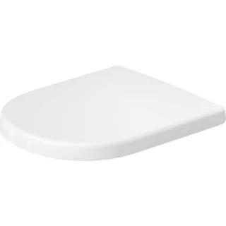 Duravit D-Code WC-Sitz 0028510000 abnehmbar, Weiß Hochglanz, ohne Absenkautomatik