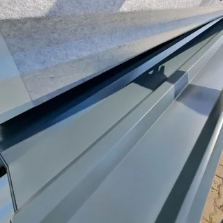 Trapezblech 35/207 | Dach | Anti-Tropf 1000 g/m² | 9 Stück | 4,00 m Länge | Anthrazitgrau ( RAL 7016 )