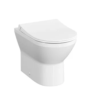 VitrA Integra Stand-Tiefspül-WC 7059B003-0075 35,5x54cm, 3/6 l, ohne Spülrand, ohne Bidetfunktion, weiß