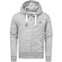 Amaci&Sons Kapuzenpullover MILTON Sweatjacke Herren Kapuzenpullover Pullover Hoodie Zipper Jacke