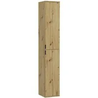 Home affaire Garderobenschrank TRONDHEIM, Höhe 193 cm, 2 Türen, 6 Fächer, 4 Einlegeböden (Türanschlag wechselbar, in verschiedenen Farben erhältlich) Schrank, Hochschramk, Mehrzweckschrank, Universalschrank, Flur, Diele