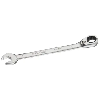 STANLEY FATMAX Ringmaulschlüssel mit Ratsche 12 mm, 72 Zähne, 12-Kant, 15° gekröpft - FMMT13085-0
