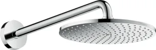 Hansgrohe Kopfbrause Raindance S 240 1jet PowderRain Brausearm 390mm chrom, 27607000 27607000