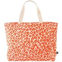 Cawö Einkaufskorb Tasche Leo Neon Pink (40x55 cm)