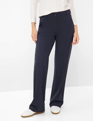 Brax Damen Palazzohose Style MAINE NAVY, dunkelblau, Gr. 36K