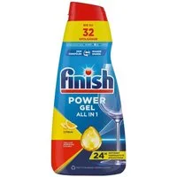 FINISH Power Gel All in 1 - Citrus Spülmaschinenreiniger (650 ml)