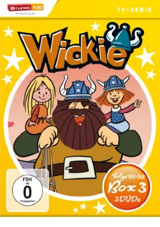 Wickie und die starken Männer - Staffel 3 Folge 40-59 [3 DVDs]