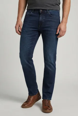 camel active 5-Pocket-Jeans "MADISON" leichter Used-Look