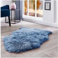 LUXOR living Fellteppich Schaffell Namika, fellförmig, Höhe: 50 mm, echtes Lammfell, weich & flauschig, große Farbauswahl, in 2 Größen