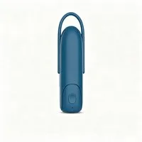 nsihing Handventilator Tragbarer Handventilator,drei Geschwindigkeitsstufen,per USB aufladbar, 5000mAh Powerbank Mini-Ventilator, 270° klappbar LED-Licht