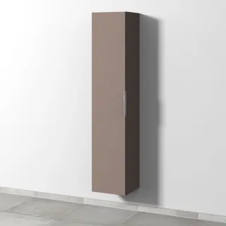 Sanipa 3way Hochschrank mit 1 Tür, Taupe-Matt UP1081T