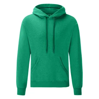 Fruit of the Loom - "Classic" Kapuzenpullover mit Kapuze für Herren (Heidekraut-Grün)