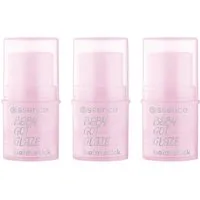 Essence Highlighter BABY GOT GLAZE balm stick, 3-tlg., Transparentes, hochglänzendes Finish, pflegend, vegan.