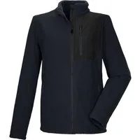 Killtec Fleecejacke KOW 105 MN FLC JCKT Sherpa Fleecejacke: warm, bequem, Kinnschutz, verschließbare Taschen