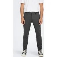 ONLY & SONS Stoffhose mit leichtem Strukturmuster