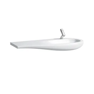 LAUFEN Waschtisch Il Bagno Alessi One 1200x500, weiß mit LCC , Ablage links, 81497.4, 8149744001041 H8149744001041