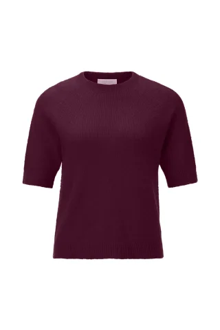 Rich & Royal - Seamless Crew Short Sleeve ruby glow - Gr. - M