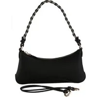 HUGO Schultertasche Ilary, Damen Handtasche mit doppeltem Schulterriemchen
