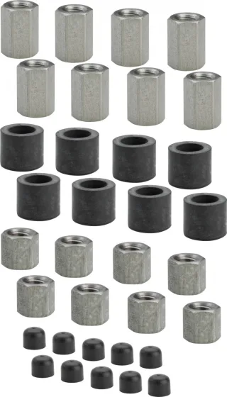 Viega Zubehörset 4971.73, in Gummi schwarz 689988
