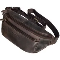 STILORD Bauchtasche "Bryce" Bauchtasche Leder Gürteltasche Vintage