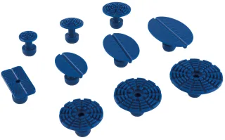 KS Tools Klebestück rechteckig, 32 x 17 mm, 5 Stück - 140.2595