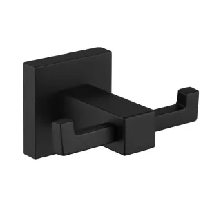 Avenarius Haken 2-fach mit Konsole; Serie 420 black, 4201615040 4201615040