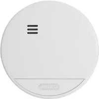 ABUS Rauchmelder RWM150, fest verbaute 10-Jahres-Batterie, Weiß, 1 Stk Rauchmelder (Optischer Rauchmelder, für Wohnräume & VdS geprüft nach DIN EN 14604)