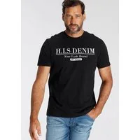 H.I.S T-Shirt schmale Passform, bedrucktes Design, Rundhalsausschnitt
