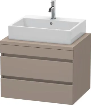 Duravit DuraStyle Konsolenwaschtischunterbau wandhängend Basalt Matt 700x548x512 mm - DS531604343 DS531604343