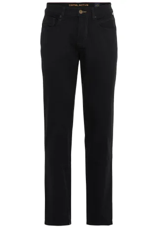 camel active - Regular Fit Jeans mit 2-Wege Stretch asphalt - Gr. - 36