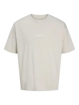JACK&JONES - JJBAY TEE SS CREW NECK JNR Moonbeam - Gr. - 176