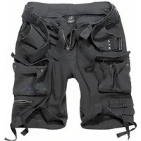 Brandit Shorts Savage Vintage Shorts Große Seitentaschen und zwei kleine Minipockets