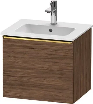Duravit D-Neo Waschtischunterbau wandhängend Nussbaum dunkel Matt 510x402x440 mm - DE4260034210000 DE4260034210000