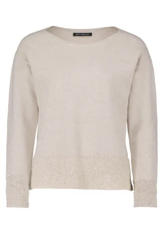 Betty Barclay - Strickpullover beige - Gr. - 46