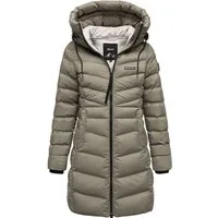 REPUBLIX Winterjacke CECELIA Damen Gefütterte Winter Jacke Mantel Parka mit großer Kapuze