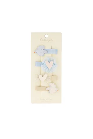 Leevje Haarspangen 'bird & heart clips'