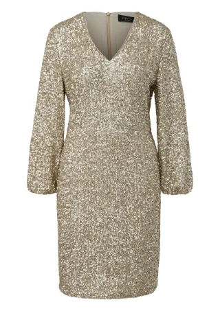 s.Oliver BLACK LABEL - Kleid beige - Gr. - 38